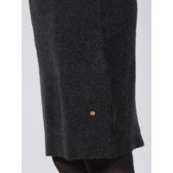 Robe Pull Col Roulé Mila Noir Femme - Deeluxe -Vero Vetements Magasin robe pull col roule mila noir femme deeluxe 3