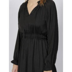 Robe Sheath Palin Noir Femme - Salsa -Vero Vetements Magasin robe sheath palin noir femme salsa 3