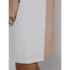 Robe T-shirt Colorblock Optic Rose Femme - Armani Exchange -Vero Vetements Magasin robe t shirt colorblock optic rose femme armani exchange 3