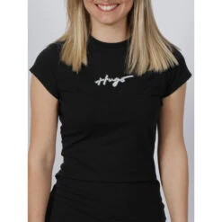 Robe T-shirt Darinese Noir Femme - Hugo -Vero Vetements Magasin robe t shirt darinese noir femme hugo 3