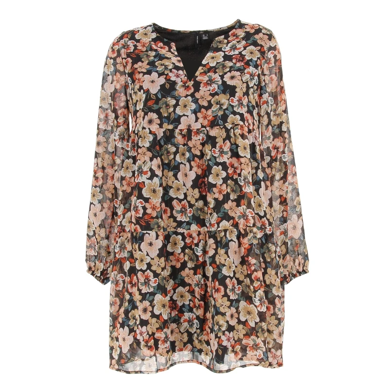 Robe Tunique Kaya Multicolore Femme - Vero Moda 3 Robe Tunique Kaya Multicolore Femme - Vero Moda
