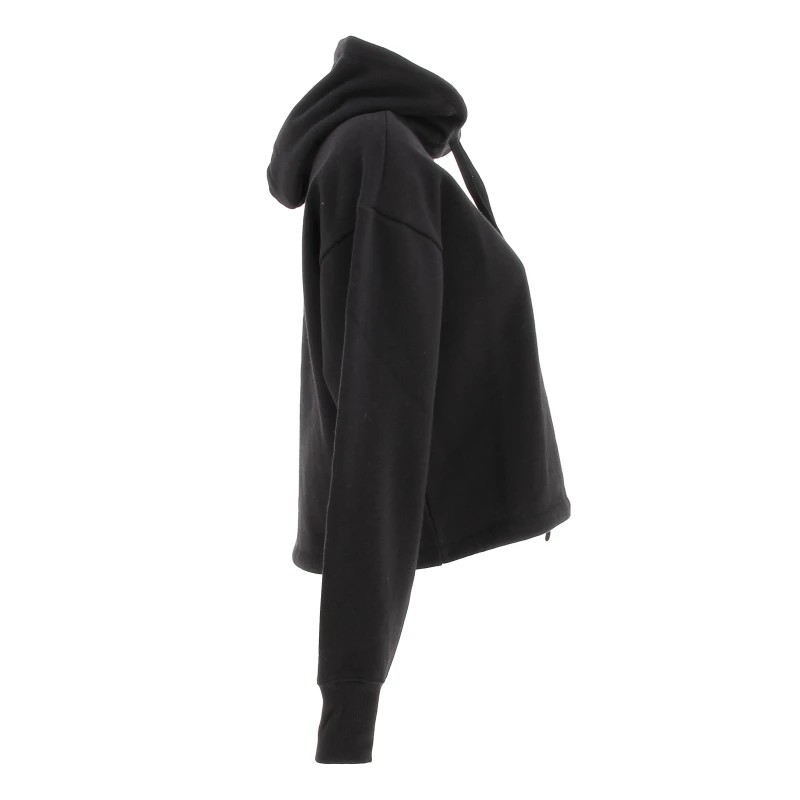 Sweat à Capuche Custom Fit Noir Femme - Champion 5 Sweat à Capuche Custom Fit Noir Femme - Champion – Image 3