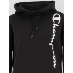 Sweat à Capuche Custom Fit Noir Femme - Champion 9 Sweat à Capuche Custom Fit Noir Femme - Champion -Vero Vetements Magasin sweat a capuche custom fit noir femme champion 3