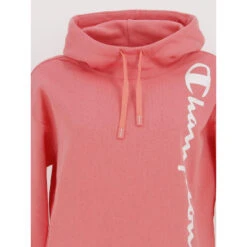 Sweat à Capuche Custom Fit Rose Femme - Champion -Vero Vetements Magasin sweat a capuche custom fit rose femme champion 3
