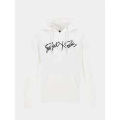 Sweat Ă Capuche Full Logo Blanc - Project X Paris