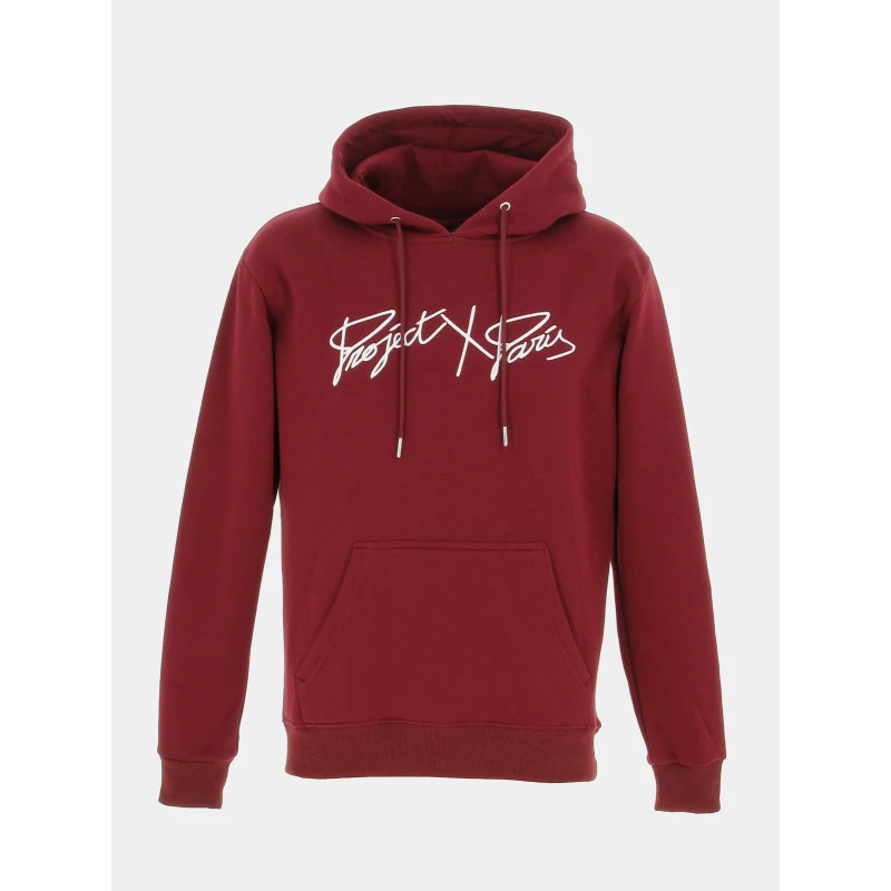 Sweat à Capuche Full Logo Bordeaux - Project X Paris 3 Sweat à Capuche Full Logo Bordeaux - Project X Paris