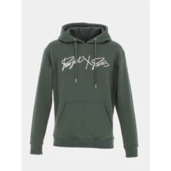 Sweat à Capuche Full Logo Vert - Project X Paris