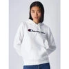 Sweat à Capuche Hooded Avec Logo Blanc - Champion -Vero Vetements Magasin sweat a capuche hooded avec logo blanc champion