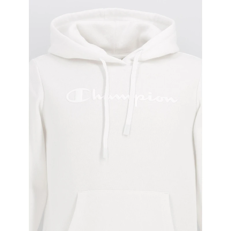 Sweat à Capuche Hooded Blanc Femme - Champion 5 Sweat à Capuche Hooded Blanc Femme - Champion – Image 3