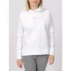 Sweat à Capuche Micro Logo Essential Blanc Femme - Calvin Klein -Vero Vetements Magasin sweat a capuche micro logo essential blanc femme calvin klein