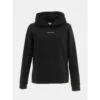 Sweat à Capuche Micro Logo Noir Femme - Calvin Klein -Vero Vetements Magasin sweat a capuche micro logo noir femme calvin klein