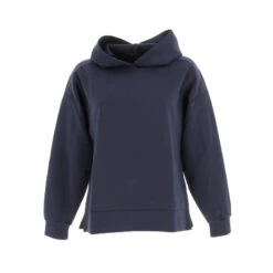 Sweat à Capuche Milka Bleu Marine Femme - Tiffosi