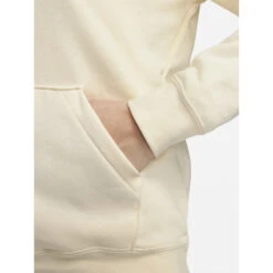 Sweat à Capuche Nsw Club Fleece écru Femme - Nike -Vero Vetements Magasin sweat a capuche nsw club fleece ecru femme nike 3