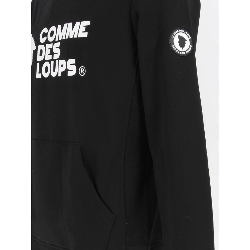 Sweat à Capuche Rio Noir - Comme Des Loups 6 Sweat à Capuche Rio Noir - Comme Des Loups – Image 4