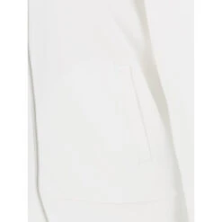 Sweat à Capuche Zip Micro Logo Blanc Femme - Calvin Klein -Vero Vetements Magasin sweat a capuche zip micro logo blanc femme calvin klein 3