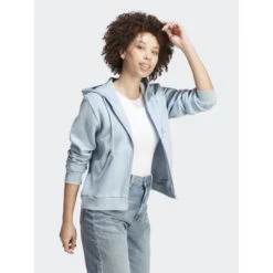 Sweat à Capuche Zippé All Szn Bleu Clair Femme - Adidas 8 Sweat à Capuche Zippé All Szn Bleu Clair Femme - Adidas -Vero Vetements Magasin sweat a capuche zippe all szn bleu clair femme adidas 2