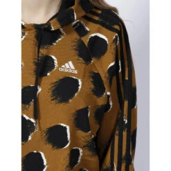 Sweat Crop Animal Marron Femme - Adidas 9 Sweat Crop Animal Marron Femme - Adidas -Vero Vetements Magasin sweat crop animal marron femme adidas 3