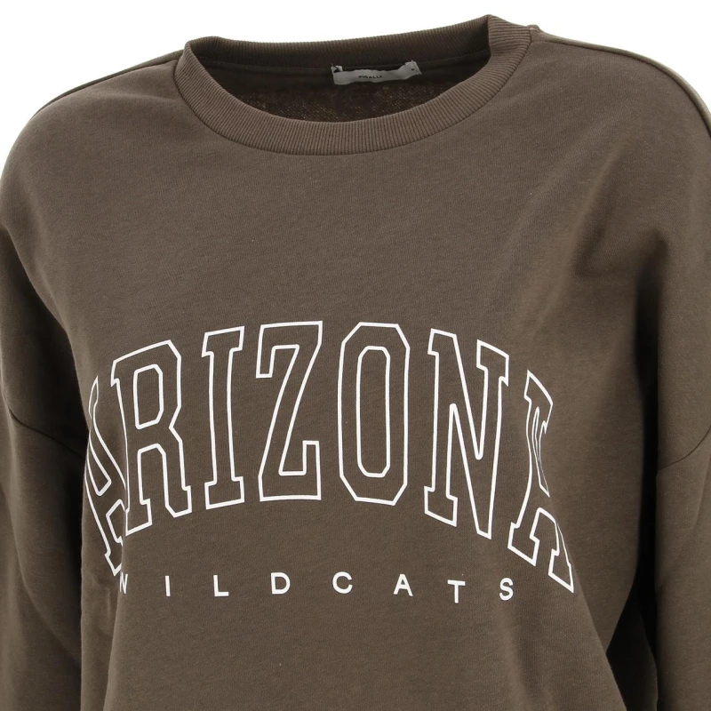 Sweat Crop Arizona Pigalle Kaki Femme - Only 5 Sweat Crop Arizona Pigalle Kaki Femme - Only – Image 3