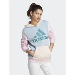 Sweat Logo Central Couleurs Pastel Multicolore Femme - Adidas
