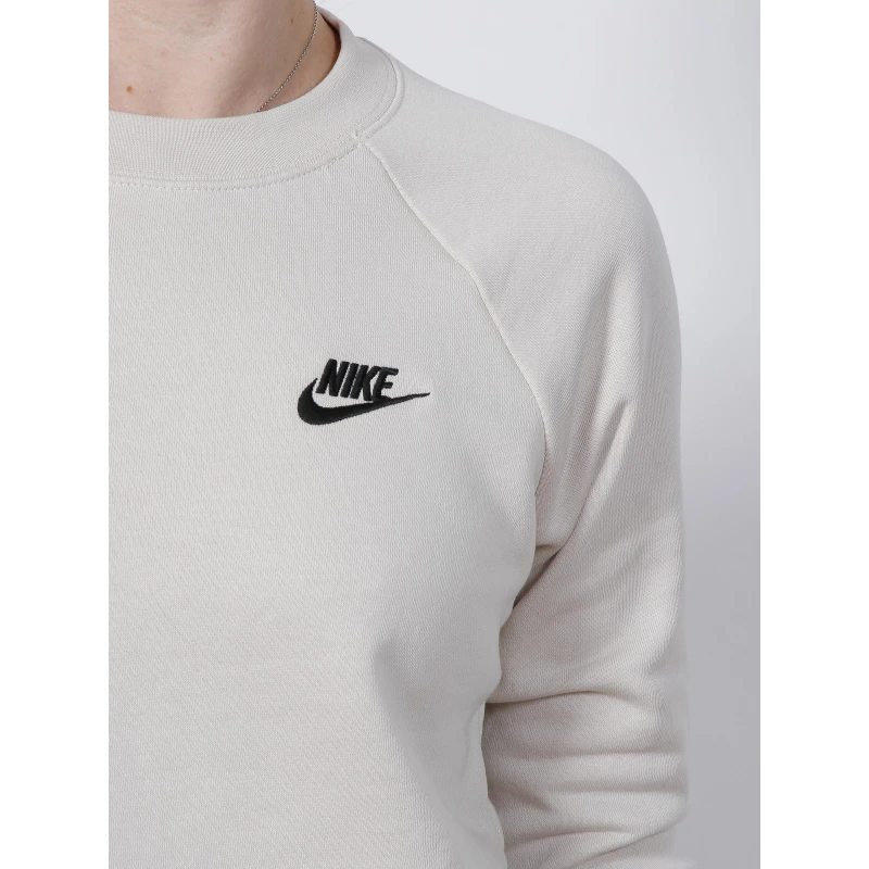Sweat Sportswear Essential Beige Femme - Nike 6 Sweat Sportswear Essential Beige Femme - Nike – Image 4