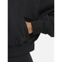 Sweat Zippé Crop Nsw Club Noir Femme - Nike -Vero Vetements Magasin sweat zippe crop nsw club noir femme nike 3