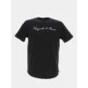 T-shirt Basic Logo Velours Noir - Project X Paris -Vero Vetements Magasin t shirt basic logo velours noir project x paris
