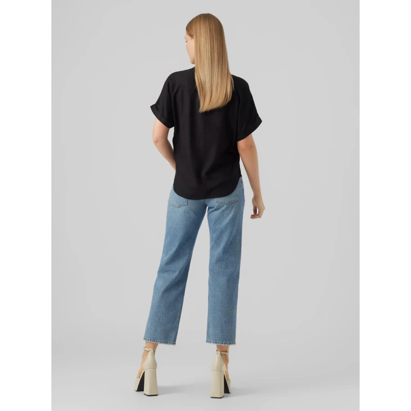 T-shirt Beauty Noir Femme - Vero Moda 4 T-shirt Beauty Noir Femme - Vero Moda – Image 2