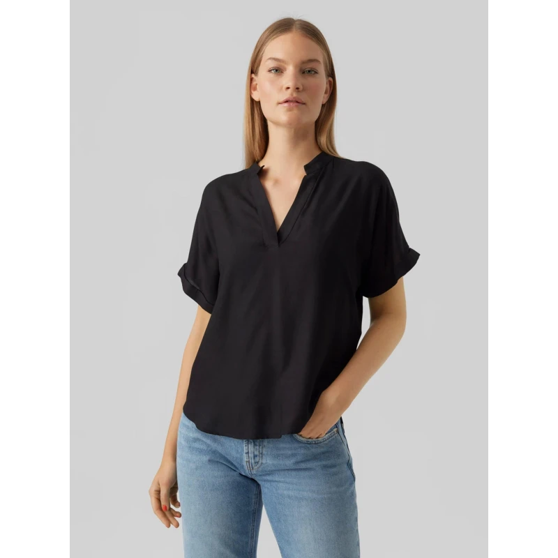 T-shirt Beauty Noir Femme - Vero Moda 3 T-shirt Beauty Noir Femme - Vero Moda