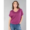 T-shirt Bibou Berry Violet Femme - Le Temps Des Cerises -Vero Vetements Magasin t shirt bibou berry violet femme le temps des cerises