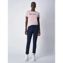 T-shirt Crewneck Logo Rose Femme - Champion 8 T-shirt Crewneck Logo Rose Femme - Champion -Vero Vetements Magasin t shirt crewneck logo rose femme champion 2