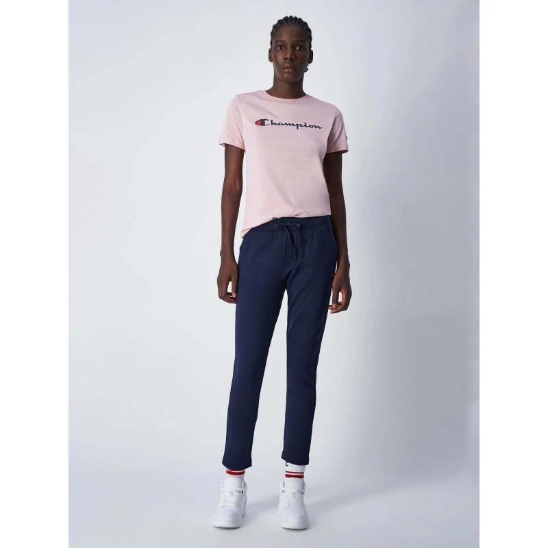 T-shirt Crewneck Logo Rose Femme - Champion 5 T-shirt Crewneck Logo Rose Femme - Champion – Image 3