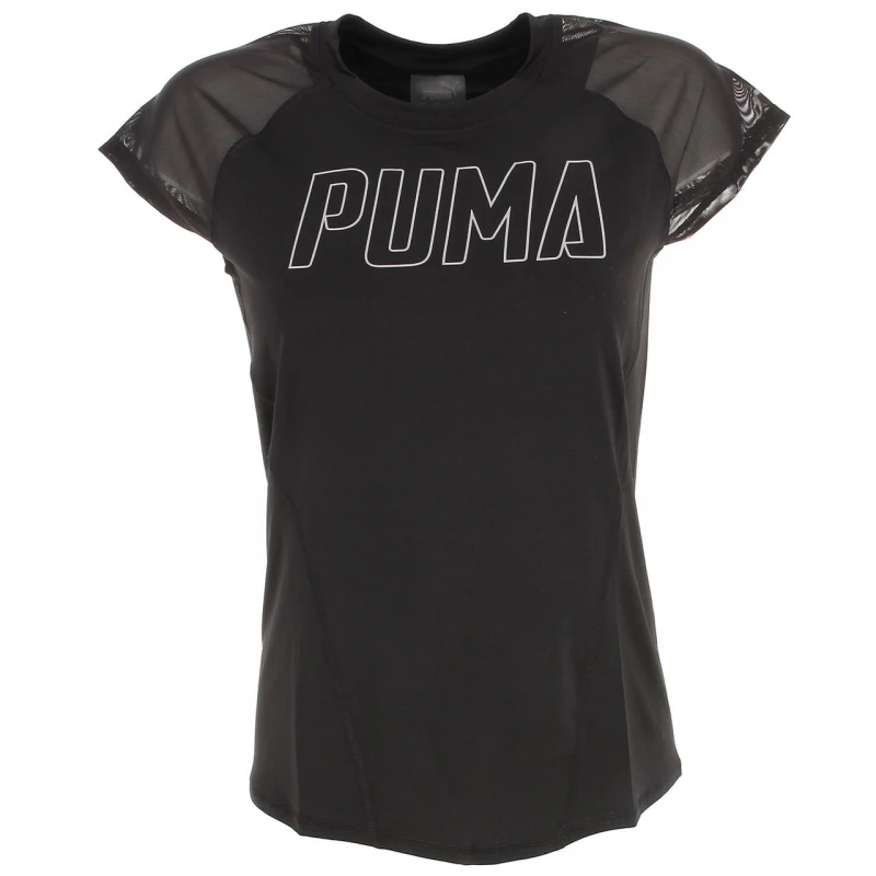 T-shirt De Fitness Drycell Noir Femme -Puma 3 T-shirt De Fitness Drycell Noir Femme -Puma