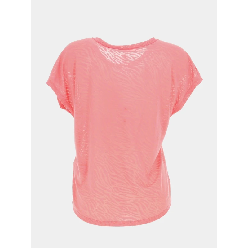 T-shirt De Sport Jies Loose Rose Femme - Only 4 T-shirt De Sport Jies Loose Rose Femme - Only – Image 2