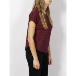 T-shirt De Sport Safa Bordeaux Femme - Only 8 T-shirt De Sport Safa Bordeaux Femme - Only -Vero Vetements Magasin t shirt de sport safa bordeaux femme only 2