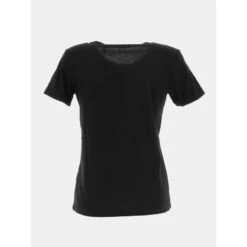 T-shirt éco Python Noir Femme - Guess -Vero Vetements Magasin t shirt eco python noir femme guess 1
