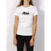 T-shirt Essential Basique Logo Blanc Femme - Puma -Vero Vetements Magasin t shirt essential basique logo blanc femme puma
