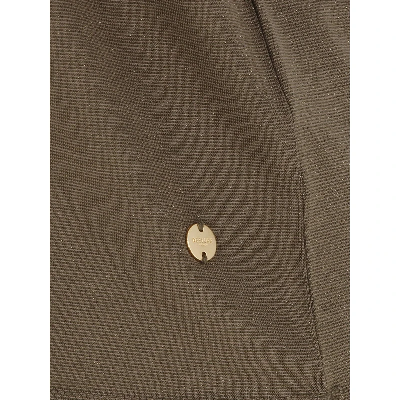 T-shirt Glowy Kaki Femme - Deeluxe 6 T-shirt Glowy Kaki Femme - Deeluxe – Image 4