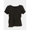 T-shirt Glowy Noir Femme - Deeluxe -Vero Vetements Magasin t shirt glowy noir femme deeluxe