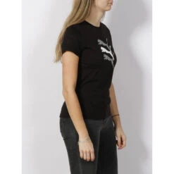 T-shirt Grafs Laser Noir Femme - Puma -Vero Vetements Magasin t shirt grafs laser noir femme puma 2