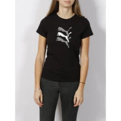 T-shirt Grafs Laser Noir Femme - Puma