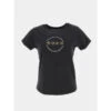 T-shirt Logo Doré Sparkle Oceanic Noir Femme - Roxy 2 T-shirt Logo Doré Sparkle Oceanic Noir Femme - Roxy -Vero Vetements Magasin t shirt logo dore sparkle oceanic noir femme roxy