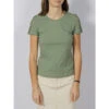 T-shirt Manches Ajourées Logo Kaki Femme - Salsa -Vero Vetements Magasin t shirt manches ajourees logo kaki femme salsa
