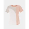 T-shirt Optic Colorblock Rose Blanc Femme - Armani Exchange