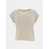 T-shirt Paillettes Eyota Beige Femme - Deeluxe -Vero Vetements Magasin t shirt paillettes eyota beige femme deeluxe