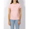 T-shirt Slim Logo Signature Rose Femme - Hugo