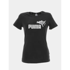 T-shirt Sparkle Graphic Noir Femme - Puma