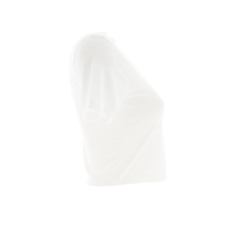 T-shirt Sport Crop Essential Blanc Femme - Nike 4 T-shirt Sport Crop Essential Blanc Femme - Nike – Image 2