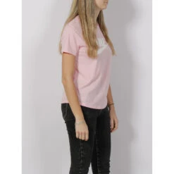 T-shirt Sportswear Essential Icon Futura Rose Femme - Nike -Vero Vetements Magasin t shirt sportswear essential icon futura rose femme nike 2