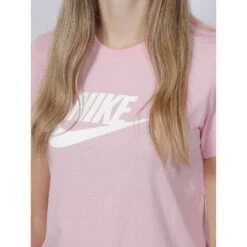 T-shirt Sportswear Essential Icon Futura Rose Femme - Nike -Vero Vetements Magasin t shirt sportswear essential icon futura rose femme nike 3