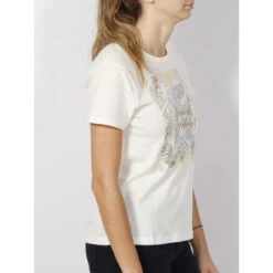 T-shirt Tropical Addict Blanc Femme - Deeluxe -Vero Vetements Magasin t shirt tropical addict blanc femme deeluxe 2